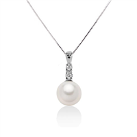 Collier Idee Preziose dal 1987 Femme in Or blanc Perla  Ct IP.CK18B/2P - IP.CK18B/2P